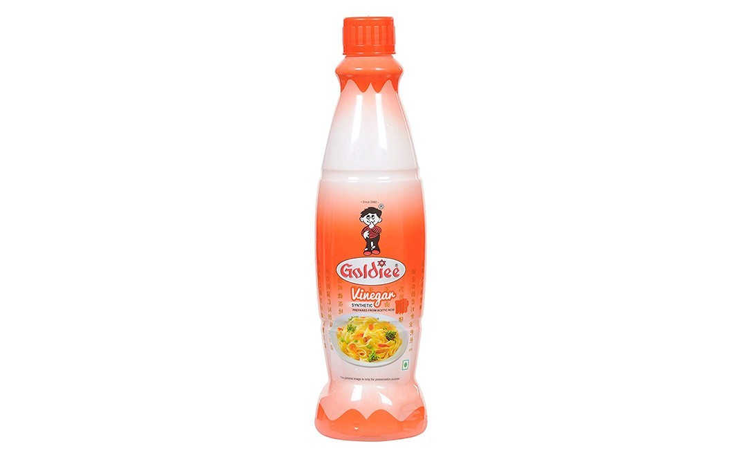 Goldiee Vinegar Synthetic    Plastic Jar  650 millilitre